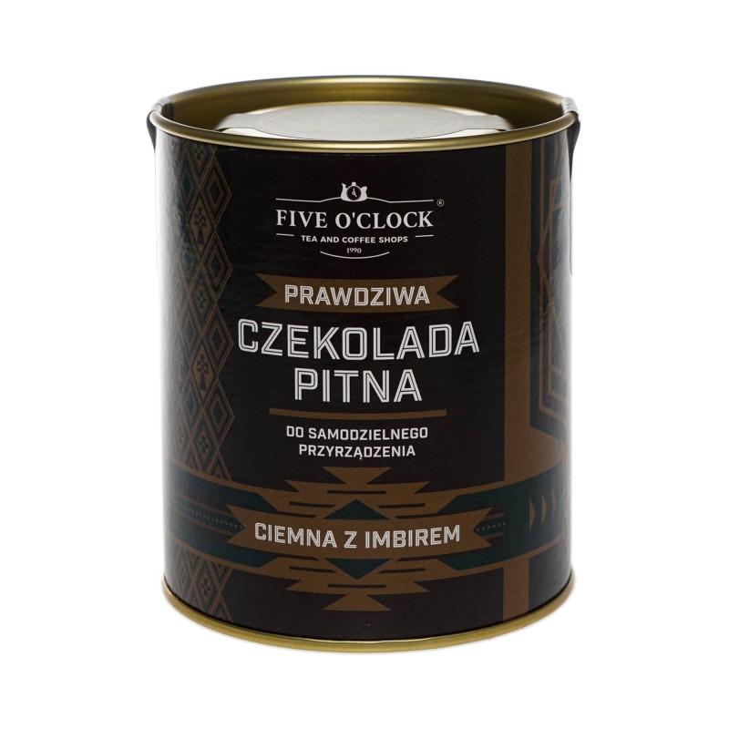 Czekolada do Picia Ciemna z Imbirem