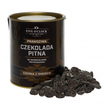 Czekolada do Picia Ciemna z Imbirem