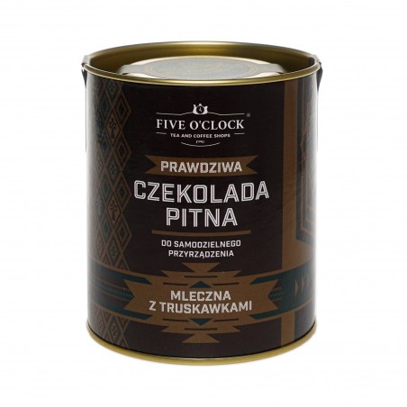 Czekolada do Picia Mleczna z Truskawkami