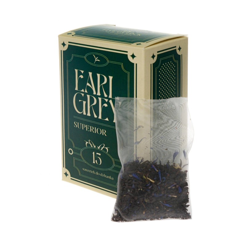 Earl Grey Superior w Saszetkach do Dzbanka