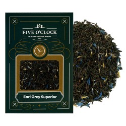 Earl Grey Superior – 100g kartonik z okienkiem