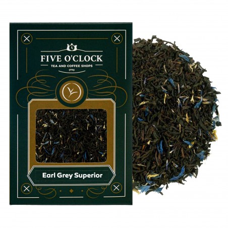 Earl Grey Superior – 100g kartonik z okienkiem