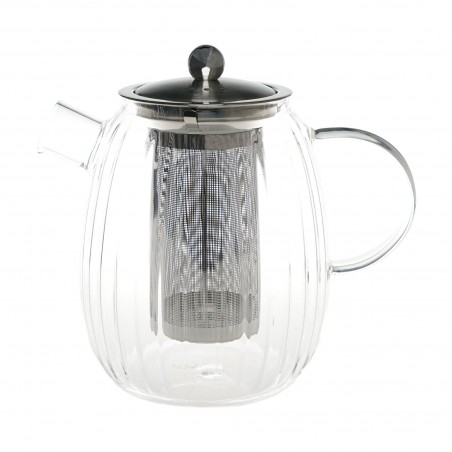 Dzbanek do Herbaty z Zaparzaczem Tulip Srebrny 1l