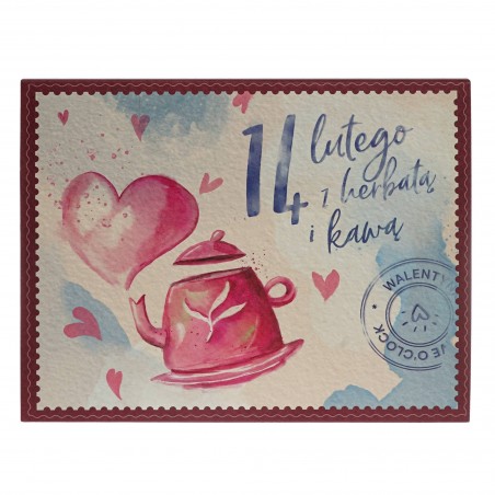 Walentynkowy Kartonik z Banderolą