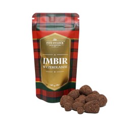 Imbir w Czekoladzie - torebka strunowa 80g