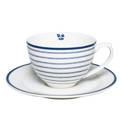 Filiżanka L.Ashley do Cappuccino Stripe 250ml