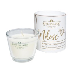 Świeca – Bursztyn i Trawa Cytrynowa