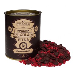Czekolada do Picia Ciemna z Malinami