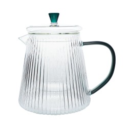 Dzbanek ze Szklanym Zaparzaczem Justine Zielony 1l