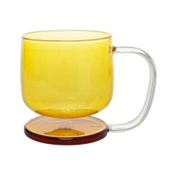 Szklanka Sławosz z Uchem Bursztyn 0,3l