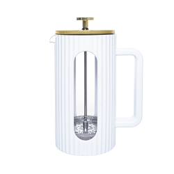 Dzbanek Press Livio White Gold 1l