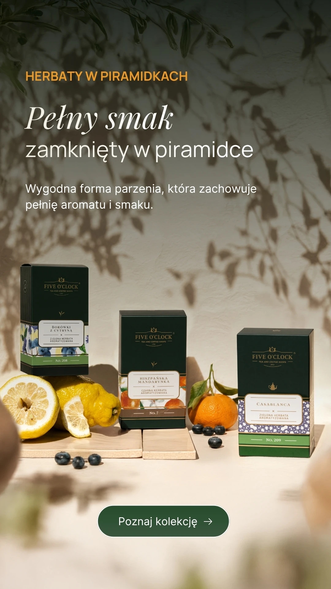 Nowe herbaty w piramidkach